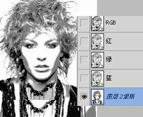 Photoshop教程詳細(xì)教打造超酷的彩色文字人像第19步